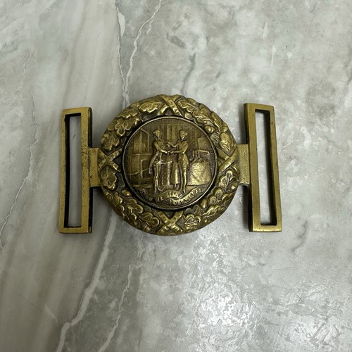 Civil War Kentucky Officer Two-Piece Interlocking Belt Buckle Replica