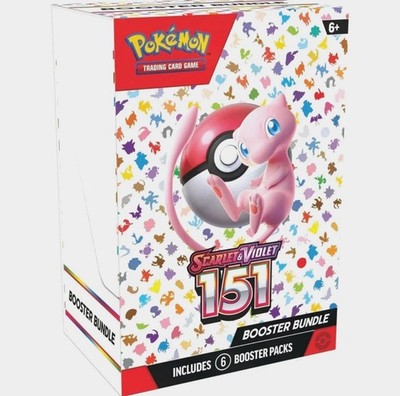 Pokémon TCG Scarlet & Violet 151 Booster Bundle Factory Sealed Box