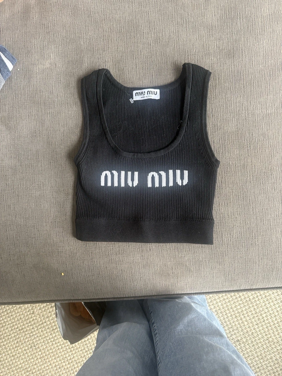 Women's Tank Tops Miu Miu for sale | eBay