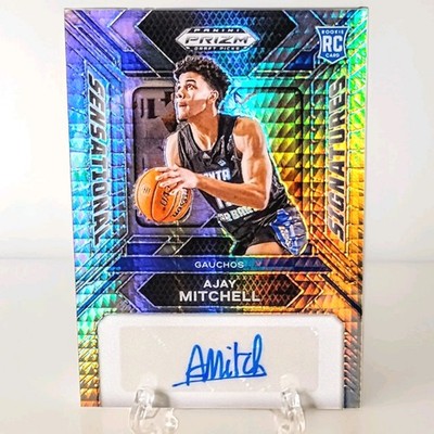 2024 Panini Prizm Draft Picks AJAY MITCHELL Autograph No. SS-AJM Hyper Prizm...
