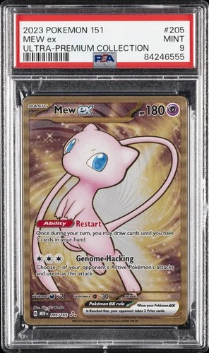 2023 POKEMON 151 ULTRA-PREMIUM COLLECTION #205 MEW EX PSA 9