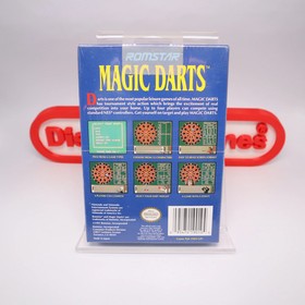 NES Nintendo Game MAGIC DARTS - NEW & Factory Sealed with Authentic H-Seam!