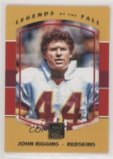 2017 Panini Donruss Legends of the Fall Red John Riggins #22 HOF 0f6