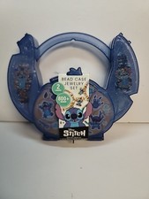 Disney Stitch Bead Case Jewelry Set 800 Beads 2 Charms New