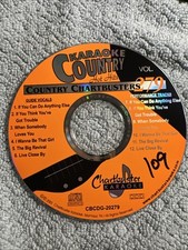 COUNTRY CHARTBUSTER KARAOKE CDG DISC 279