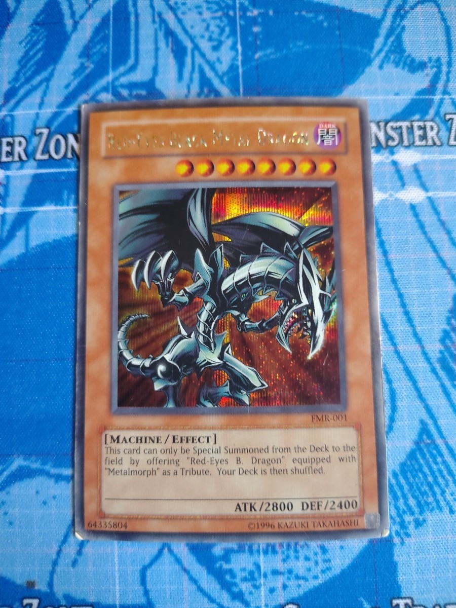 Red-Eyes Black Metal Dragon (Forbidden Memories) FMR-001 Yu-Gi-Oh! Video  Game... | eBay