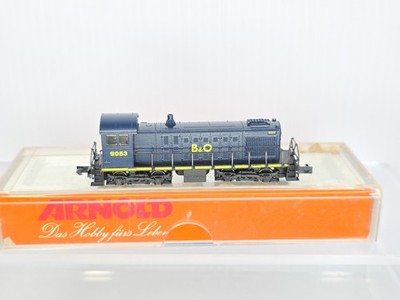 Arnold N Scale 5028 Baltimore & Ohio 9053 ALCO S-2 Diesel Switcher B&O Ex/Box