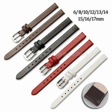 Leather Watch Strap 0.24 in-0.67 in Ultra-Thin