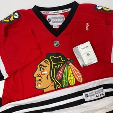 Reebok Chicago Blackhawks Youth Large/XL Jersey NHL Hockey Official Licensed NEW