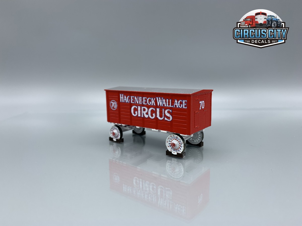Hagenbeck Wallace Circus Wagon #70 Kit HO Scale | eBay