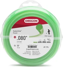 Genuine Oregon 69-174 Round Gatorline Trimmer Line, .080", 50'