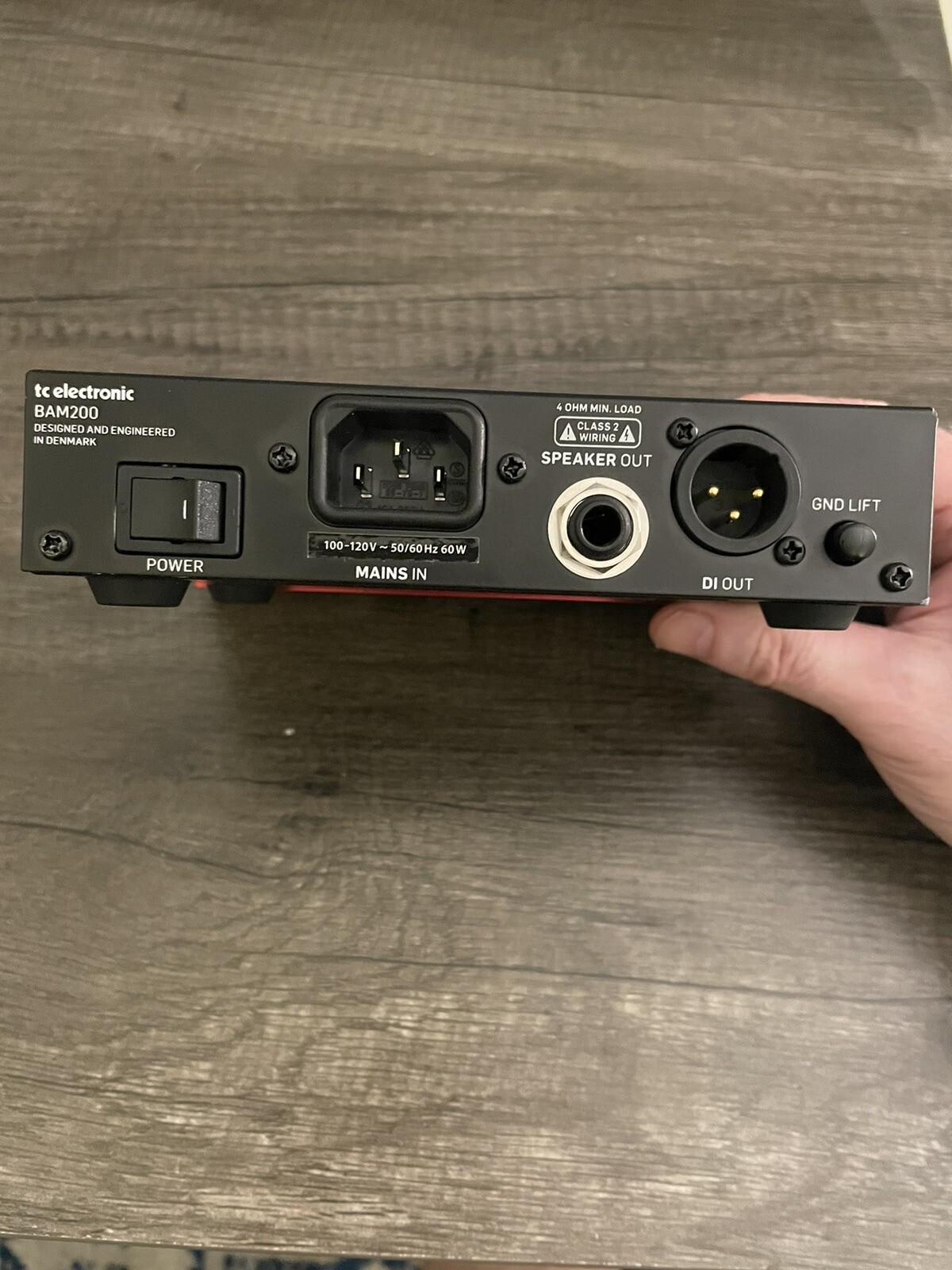 tc electronic BAM 200 Bass Guitar amp eBay