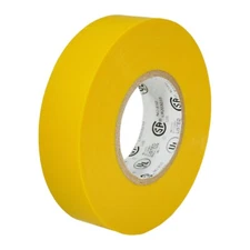 TapesSupply 100 Rolls Yellow Electrical Tape 3/4" x 66 ft