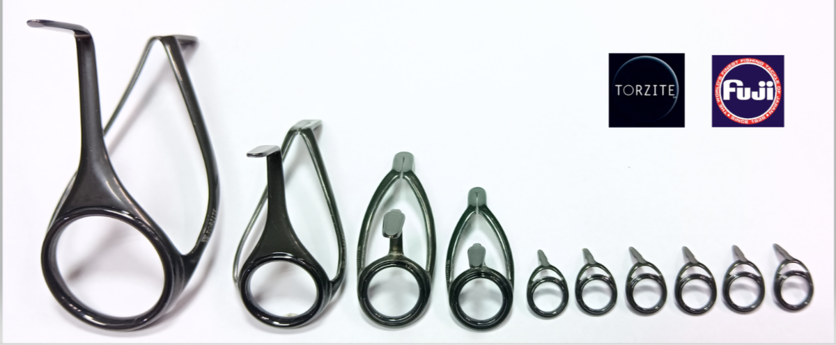 最終値下】富士　トルザイトガイド　セット　RVTG25 Fuji Titanium Torzite Guide Set T2-RVTG-2510 (Fishing Custom