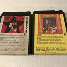 Elvis Presley  Elvis sings hits from his movies vol 1 and 2 set  8tracks lot 2