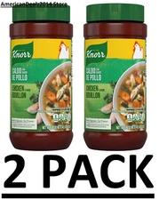 2 PACK - Knorr Granulated Chicken Bouillon (40.5 oz) Total 81 oz