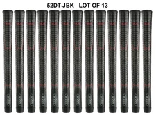 SET OF 13-Winn Golf Dri-Tac DriTac Performance  Black Grips 52DT-JBK Standard