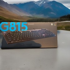 Logitech G815 RGB Mechanical Gaming Keyboard - Black