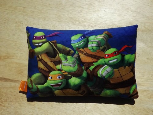 Kinder Schlafsack TNT mit passendem Kissen Set blau Teenage Mutant Ninja Turtles - Bild 7 von 7