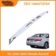 Garnish Molding Chrome Trims Rear License For 2013 2014 2015 Honda Accord 2.4l