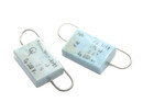 2x Glimmer-Kondensator von R. Jahre Berlin, 300 pF / 500 V-, Mica Capacitor, NOS