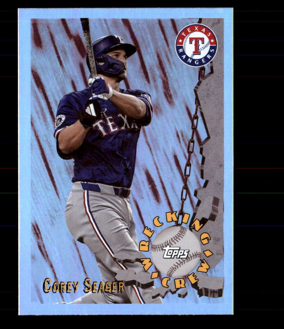 2024 Topps Archives Wrecking Crew #96WC-11 Corey Seager Texas