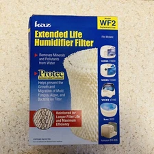 Genuine Kaz Protec Extended Life Humidifier Filter WF2 Antimicrobial New in Box