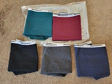 Nalwort 5 pack Menstrual Period Panties Protective Cotton Underwear Women's M