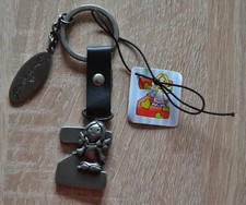 Depesche KEYRING, Metal, Leather Strap, Name Initial Letter "Z", New