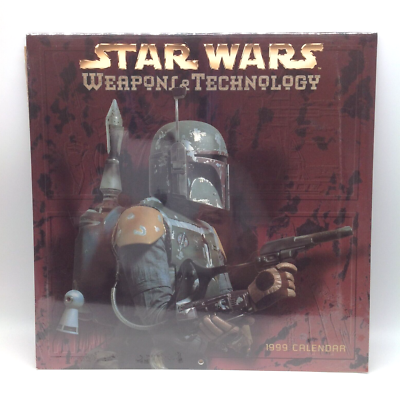 STAR WARS Weapons & Technology Calendar for 1999 | eBay