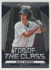 2020 Panini Prizm Top of The Class #TOC-5 Riley Greene Baseball Card Tigers