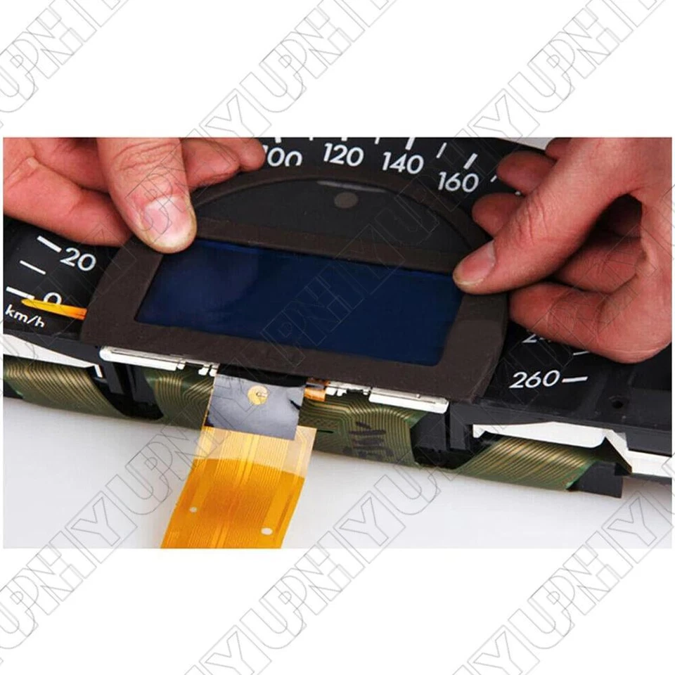 Pantalla LCD para Mercedes Benz W203 Clase C 2001-2004 velocímetro medidor Foto 2 de 4