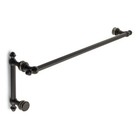 Symphony 24" Cuttable Towel Bar & 6" Pull Combination with Rosette Bronze
