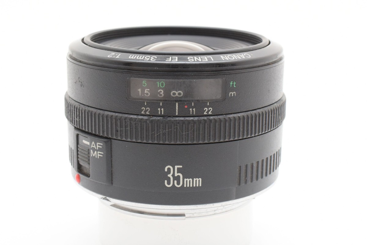 キャノン EF 35mm f/2 AF Wide Angle full 5899 Canon EF 35mm f/2 AF Wide Angle full frame Lens Black For