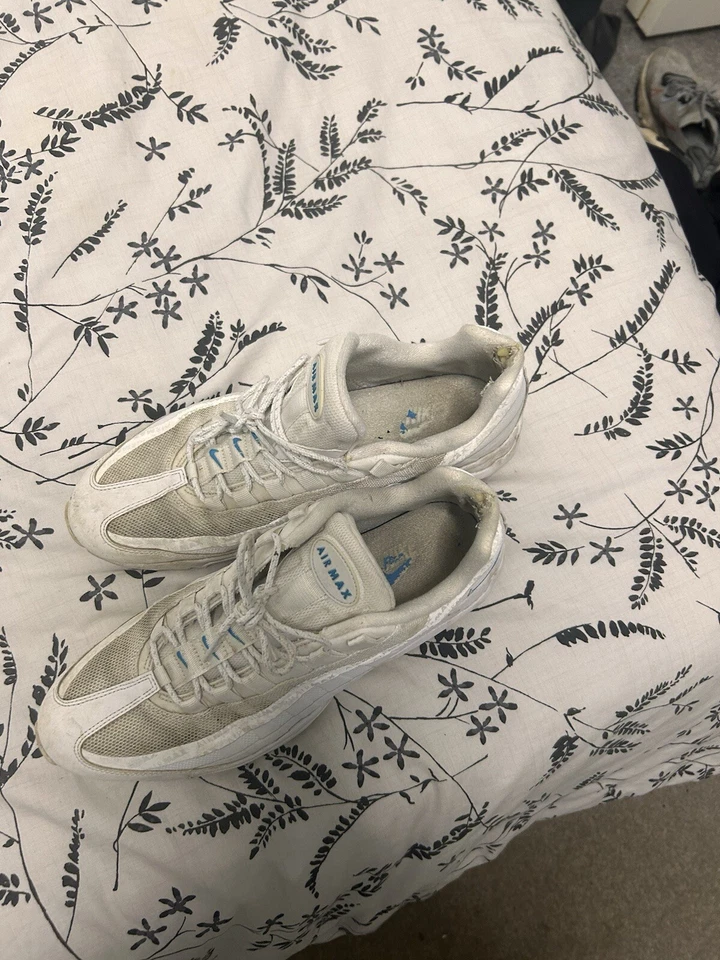 Size 10 - Nike Air Max 95 Triple White, photo 2 of 5