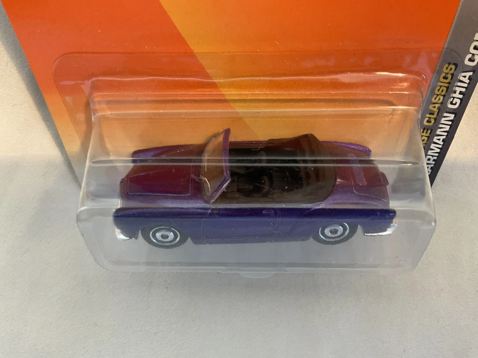 Matchbox Kerman GHIA Convertible Heritage Classics Series Purple  - Image 3 of 3