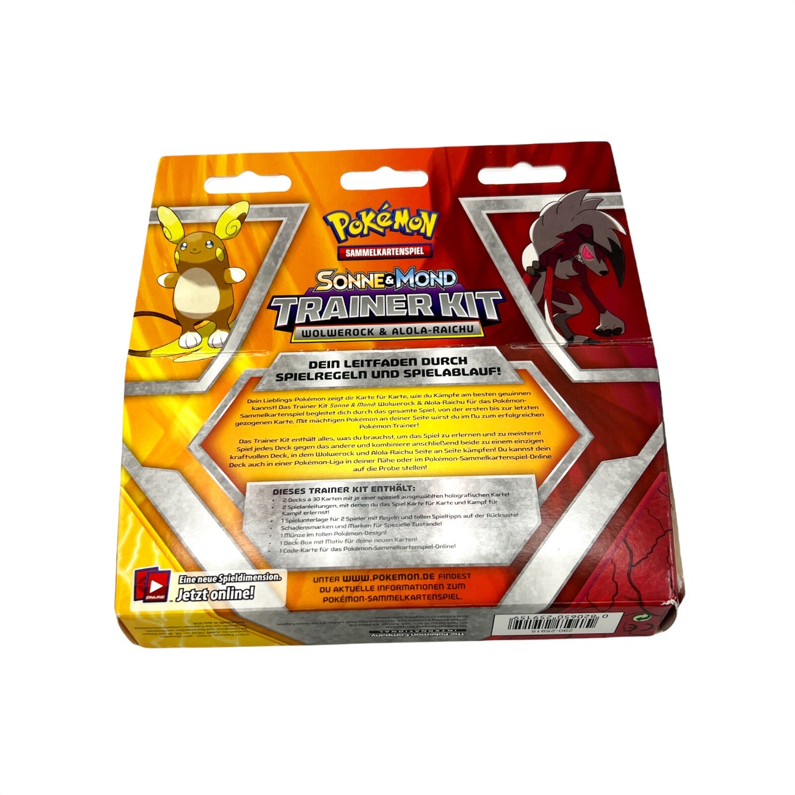 Thumbnail - Pokemon Sonne & Mond Trainer Kit Wolwerock & Alola-raichu - Deutsch -