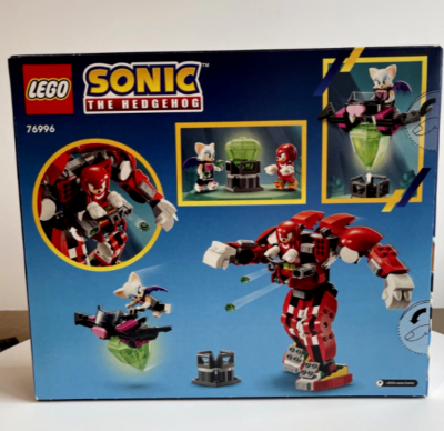 LEGO Sonic Knuckles' Guardian Mech 76996 Brand New Sealed Set | eBay