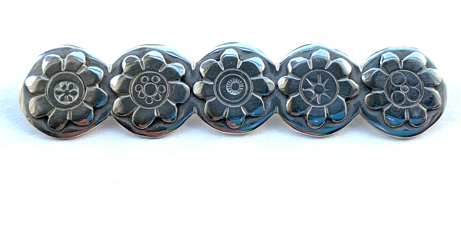 Rare Beautiful Native Ethnic Solid Sterling Silve… - image 4