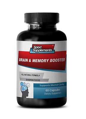 Brain Booster - Brain & Memory Booster 777mg - Support Mental Focus Capsules 1B
