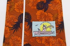 975 G.J CAHANAHANA MEN'S TIE 100 SILK MADE IN USA