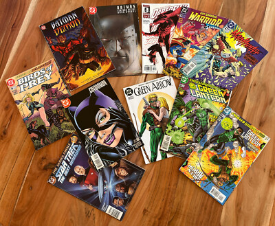   11x US Comic Heft Konvolut Batman Green Arrow Lantern Daredevil Star Trek etc.
