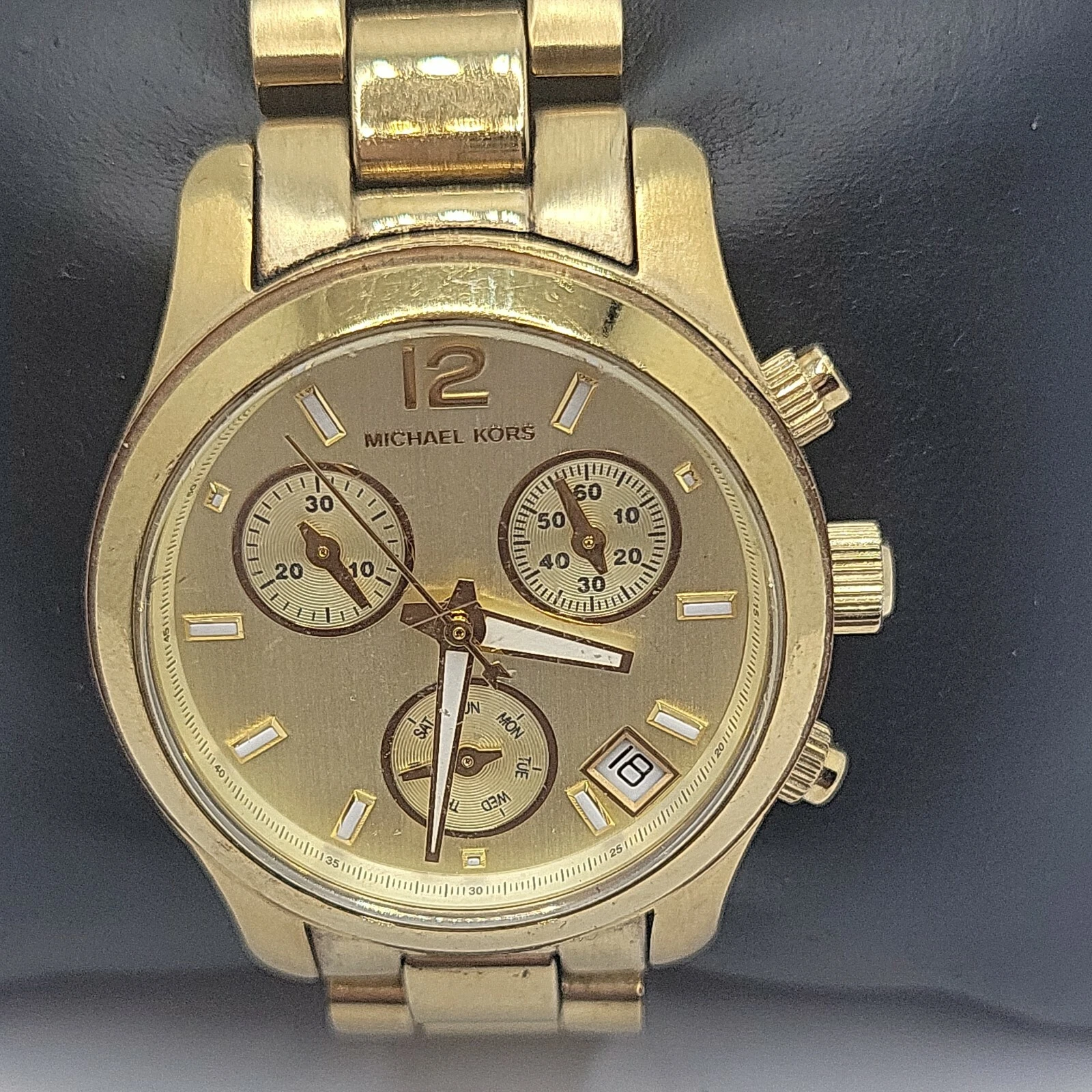 Orologio Michael Kors Runway MK5384 Donna Acciaio Inox Quadrante Analogico Quarzo BC702