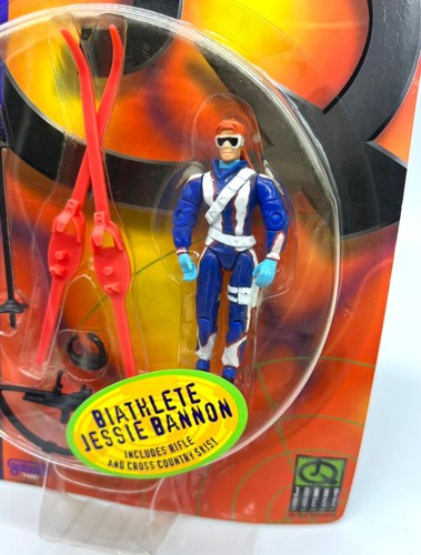Jonny Quest The Real Adventures Galoob BIATHLETE JESSIE BANNON RARE1996 MOC - Picture 2 of 13