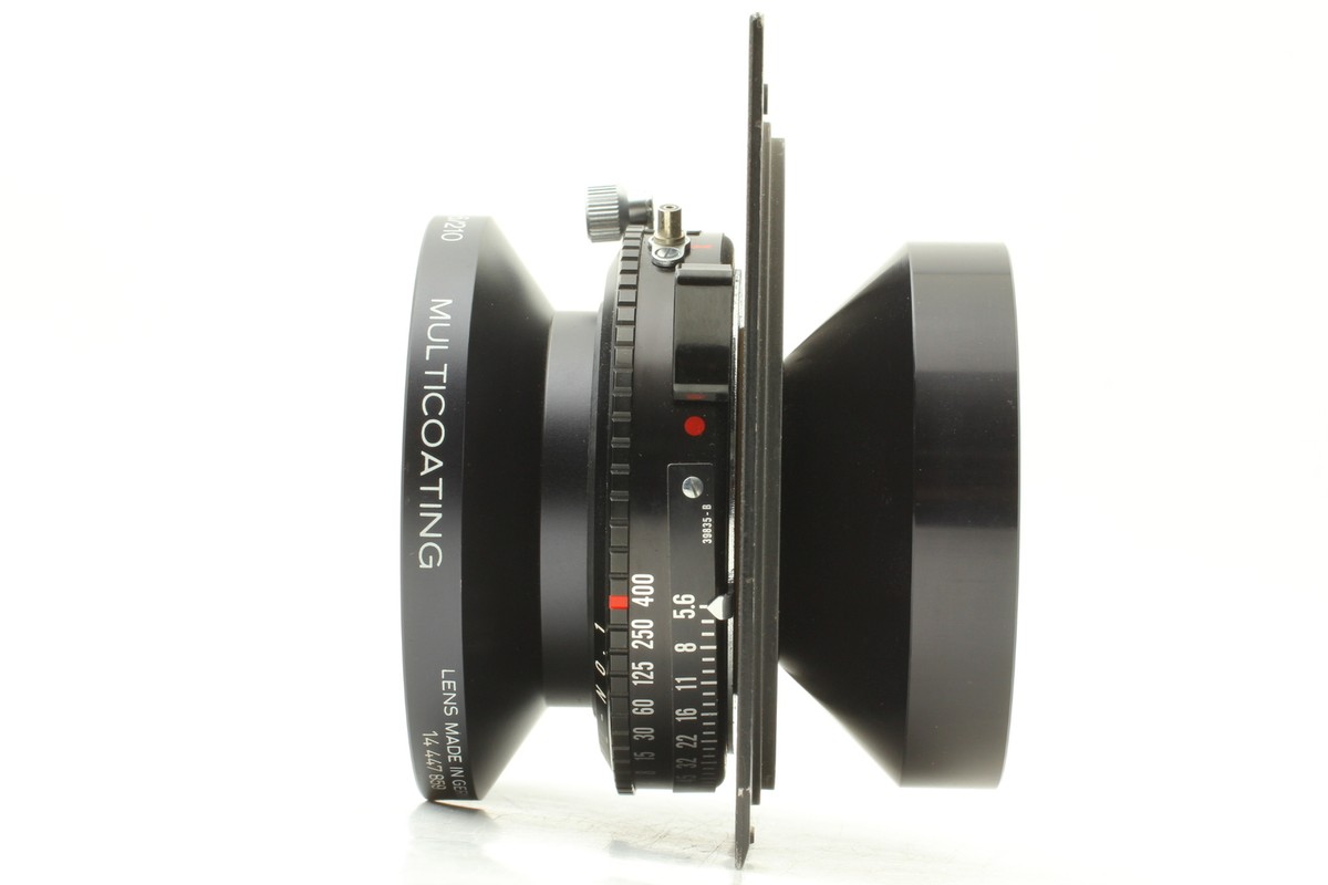 【中古】(シュナイダー) Schneider APO-SYMMAR 210/5.6 MULTICOATING コパル#1 Schneider APO-Symmar 210mm f/5.6 MC Lens. Copal #1. Covers