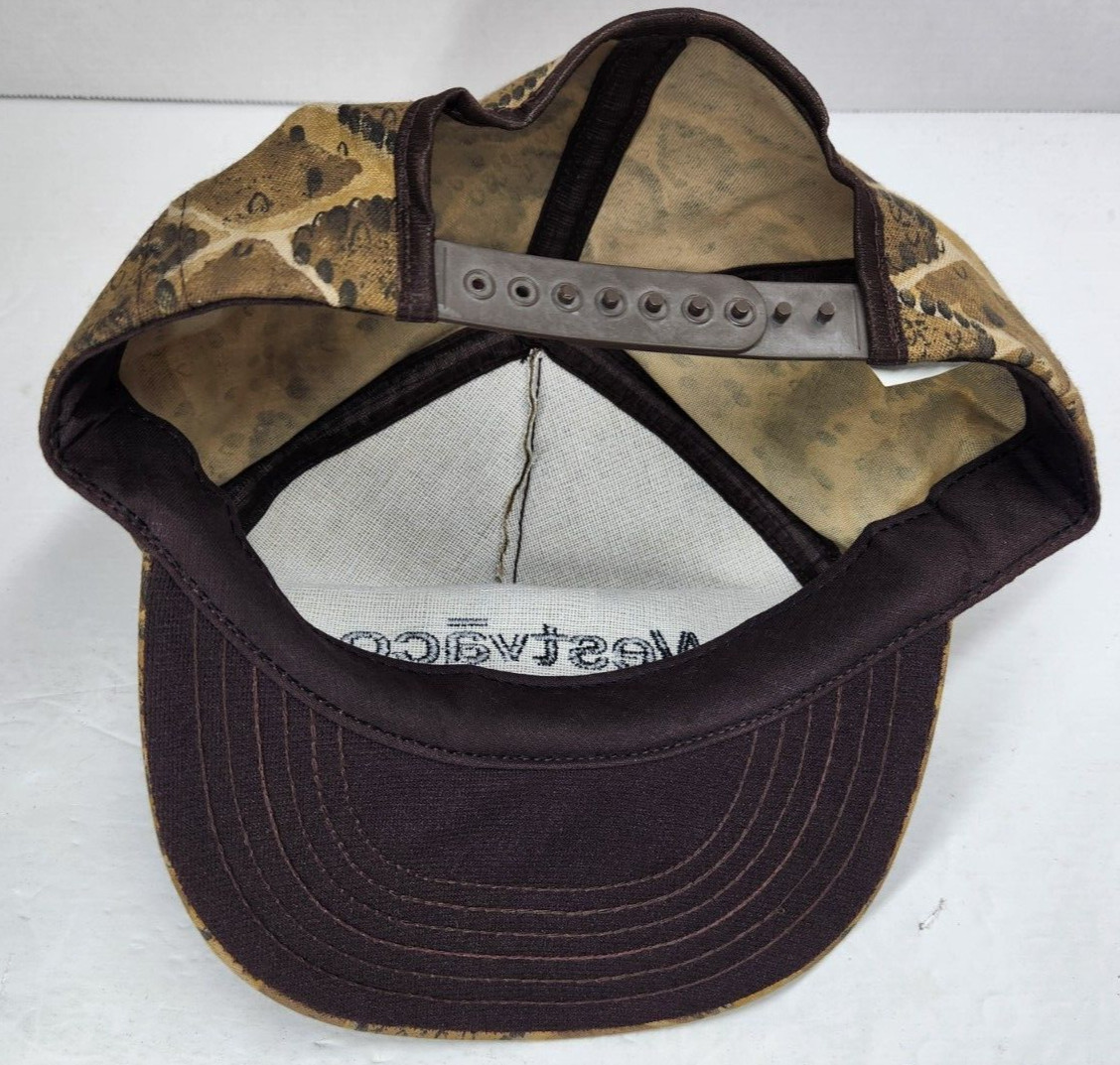 Westvaco Snakeskin Pattern Adjustable Trucker Hat… - image 2