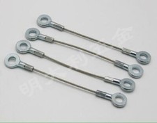 4mm STAINLESS Steel Wire Rope PVC coated/Non coated  + Eyelet End two sides