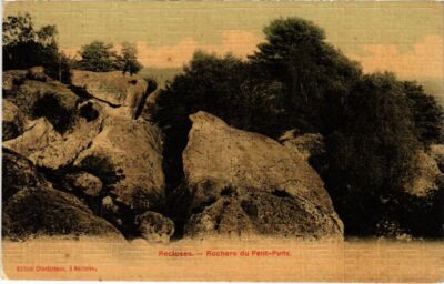 CPA Recloses Rochers du Petit Puits Frankreich (1301790)