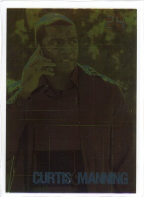 2008 Artbox 24 Season 5 Box Topper BT2 Curtis Manning NM Jack Bauer