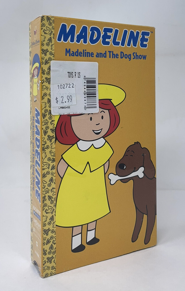 Madeline and the Dog Show (VHS, 1994) NEW SEALED w/ Toys R Us